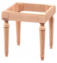 Masifart Nutricem 40 Lık Kasalı Tornalı Puf Cilasız Ham