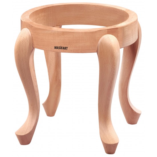 Masifart Aldine Kabak Puf Cilasız Ham