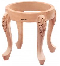 Masifart Anima Oymalı Kabak Puf Cilasız Ham