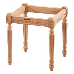 Masifart Cypress Papatya Kare Puf Cilasız Ham