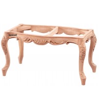 Masifart Tsar 80 Lik Kavisli Oymalı Puf Cilasız Ham