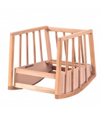 Masifart Ceviz Çıtalı Sallanır Cilasız Ham