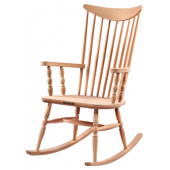 Masifart Molly Kırlangıç Tornalı Sallanır Koltuk Cilasız Ham