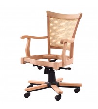 Masifart Beta Hasırlı Şerif Döner Koltuk Cilasız Ham