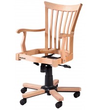 Masifart Venedik Şerif Döner Koltuk Cilasız Ham