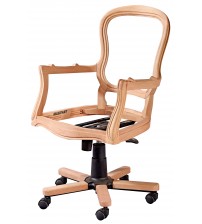 Masifart Vomere Klasik Döner Koltuk Cilasız Ham