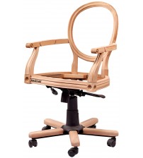 Masifart Monza Madalyon Döner Koltuk Cilasız Ham