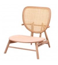 Masifart Cras İnce Hasırlı Kelebek Berjer Cilasız Ham