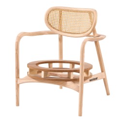 Masifart Elephas Hasırlı Didim Dışbudak Berjer Cilasız Ham