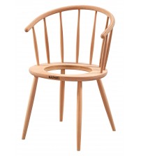 Masifart Rexter Çubuk Döşemeli Berjer Cilasız Ham