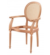 Masifart Asinus Hasırlı Tornalı Berjer Cilasız Ham