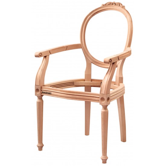 Masifart Lucumis Oymalı Tornalı Berjer Cilasız Ham