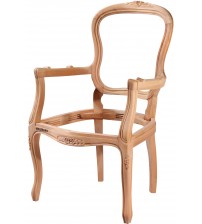 Masifart Rosanna Etek Oymalı Berjer Cilasız Ham