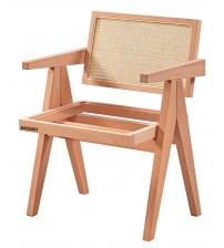 Masifart Flos Hasırlı Luna Berjer Cilasız Ham