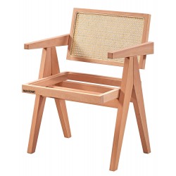 Masifart Flos Hasırlı Luna Berjer Cilasız Ham