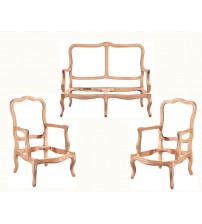 Masifart Aemilio İtalyan Çay Takımı Cilasız Ham