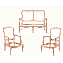 Masifart Aemilio İtalyan Çay Takımı Cilasız Ham