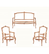 Masifart Octaaf Bugatti Çay Takımı Cilasız Ham