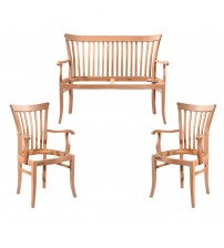 Masifart Floro Şerif Çay Takımı Cilasız Ham