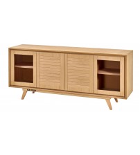 Masifart Merda Robus Meşe Konsol Cilasız Ham