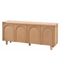 Masifart Cauda Kubbeli Konsol Cilasız Ham