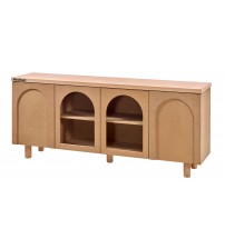 Masifart Cineres Kubbeli Açık Konsol Cilasız Ham