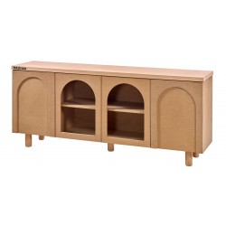 Masifart Cineres Kubbeli Açık Konsol Cilasız Ham