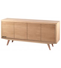 Masifart Patum Poli Meşe Konsol Cilasız Ham