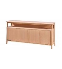 Masifart Meris Raflı Konsol Cilasız Ham