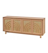 Masifart Deka Hasırlı Dubai Konsol Cilasız Ham