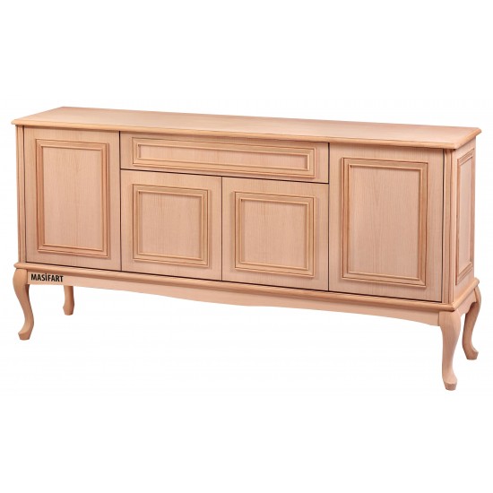 Masifart Puter 180 Lik Dolaplı Konsol Cilasız Ham