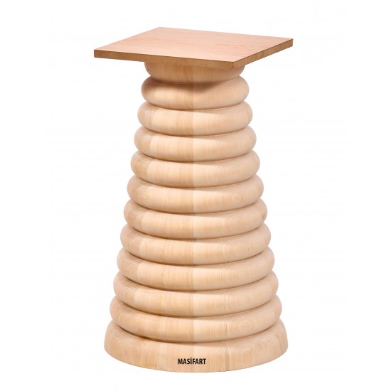 Masifart Brown Class Konik Ayak Cilasız Ham