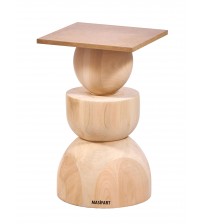 Masifart Courtney Kısa Kupa Ayak Cilasız Ham