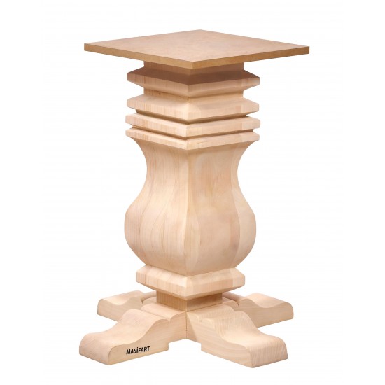 Masifart Lillie Büyük Mudo Ayak Cilasız Ham