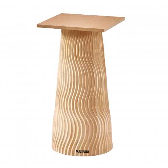 Masifart Ferrum Zikzak Ayak Cilasız Ham