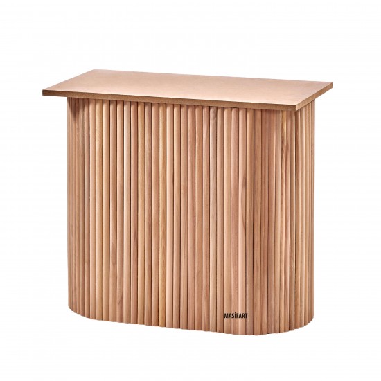 Masifart 4Lü Oval Ptt Ayak Cilasız Ham