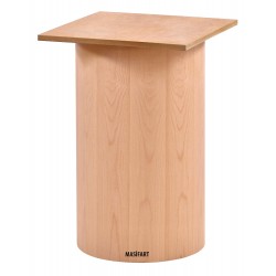 Masifart Dictiona Kayın Dar Silindir Ayak Cilasız Ham