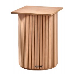 Masifart Opito Geniş Çizgili Ayak Cilasız Ham