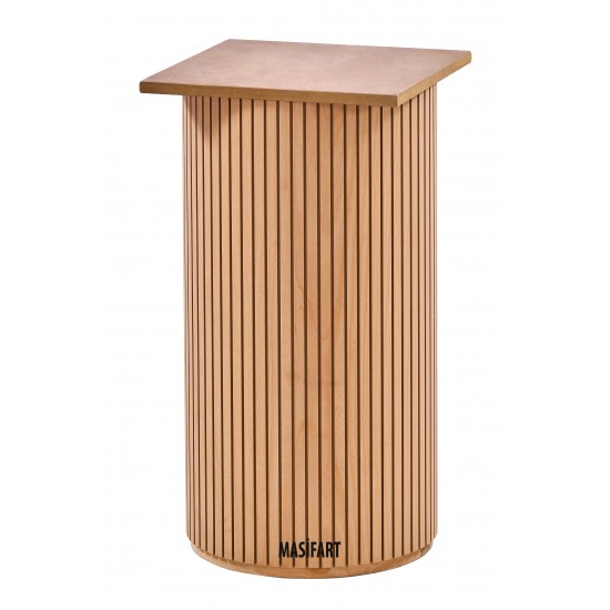 Masifart Londra Dar Çizgili Ayak Cilasız Ham