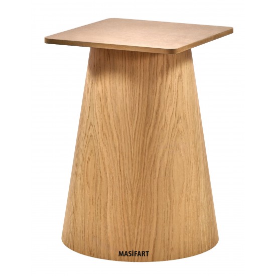 Masifart Spetus Meşe Fıçı Ayak Cilasız Ham