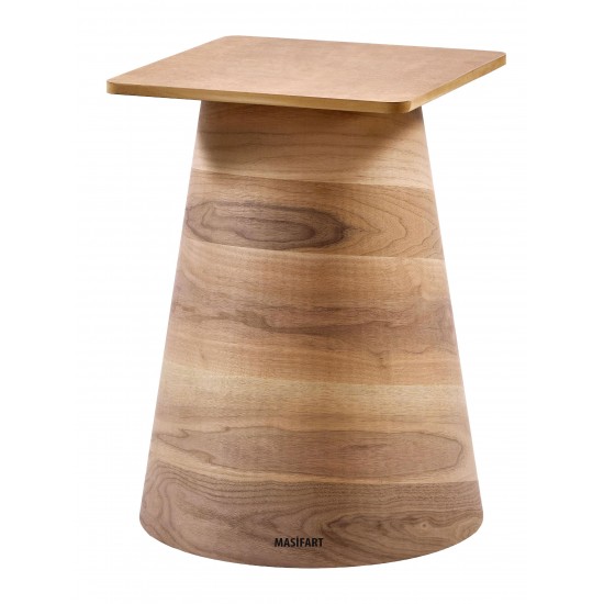 Masifart Arbor Ceviz Fıçı Ayak Cilasız Ham