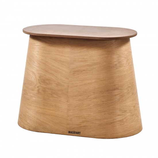 Masifart Color Meşe Robus Ayak Cilasız Ham