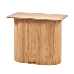 Masifart Vallis Meşe Ufo Ayak Cilasız Ham