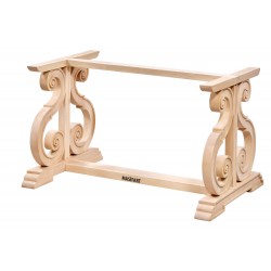 Masifart Centia Çiftli Nota Ayak Cilasız Ham