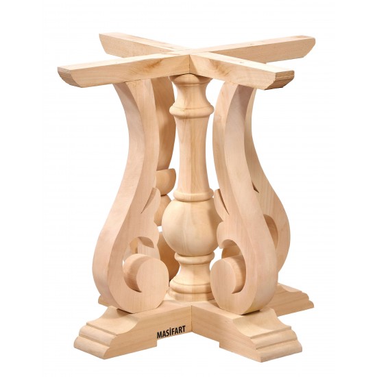 Masifart Albania Tekli İnci Ayak Cilasız Ham