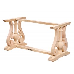 Masifart Alga Çiftli İnci Ayak Cilasız Ham