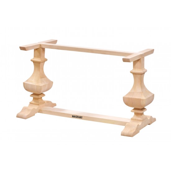 Masifart Ancyra Çiftli Kesme Ayak Cilasız Ham