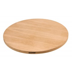 Masifart Lincoln Meşe 140 Lık Yuvarlak Tabla Cilasız Ham