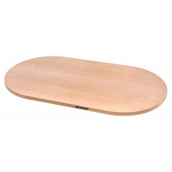 Masifart Levitic Kayın 180 Lik Oval Tabla Cilasız Ham