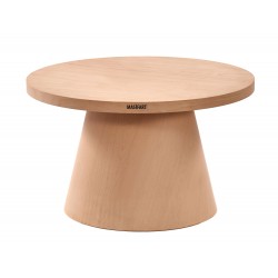 Masifart Lucca Kayın Fıçı Orta Sehpa Cilasız Ham